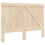 vidaXL Cadru de pat cu tăblie, 140x200 cm, lemn masiv de pin vidaXL Cadru de pat cu tăblie, 140x200 cm, lemn masiv de pin