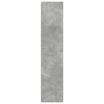 vidaXL Dulap înalt, gri beton, 40x41x185 cm, lemn prelucrat
