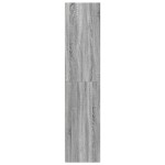 vidaXL Dulap înalt, gri sonoma, 40x41x185 cm, lemn prelucrat