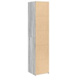 vidaXL Dulap înalt, gri sonoma, 40x41x185 cm, lemn prelucrat