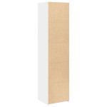 vidaXL Dulap înalt, alb, 45x41x185 cm, lemn prelucrat