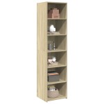 vidaXL Dulap înalt, stejar sonoma, 45x41x185 cm, lemn prelucrat vidaXL Dulap înalt, stejar sonoma, 45x41x185 cm, lemn prelucrat
