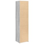 vidaXL Dulap înalt, gri sonoma, 45x41x185 cm, lemn prelucrat