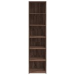 vidaXL Dulap înalt, stejar maro, 45x41x185 cm, lemn prelucrat vidaXL Dulap înalt, stejar maro, 45x41x185 cm, lemn prelucrat