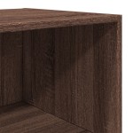vidaXL Dulap înalt, stejar maro, 45x41x185 cm, lemn prelucrat vidaXL Dulap înalt, stejar maro, 45x41x185 cm, lemn prelucrat