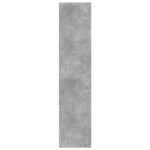 vidaXL Dulap înalt, gri beton, 50x41x185 cm, lemn prelucrat
