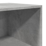 vidaXL Dulap înalt, gri beton, 50x41x185 cm, lemn prelucrat