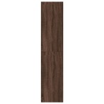 vidaXL Dulap înalt, stejar maro, 50x41x185 cm, lemn prelucrat