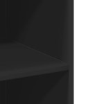 vidaXL Dulap înalt, negru, 70x41x185 cm, lemn prelucrat