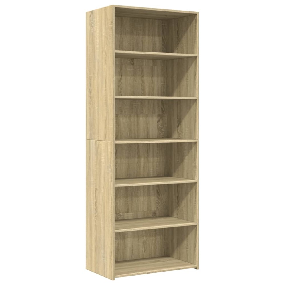 vidaXL Dulap înalt, stejar sonoma, 70x41x185 cm, lemn prelucrat