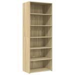 vidaXL Dulap înalt, stejar sonoma, 70x41x185 cm, lemn prelucrat