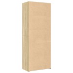 vidaXL Dulap înalt, stejar sonoma, 70x41x185 cm, lemn prelucrat
