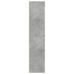 vidaXL Dulap înalt, gri beton, 70x41x185 cm, lemn prelucrat