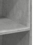vidaXL Dulap înalt, gri beton, 70x41x185 cm, lemn prelucrat