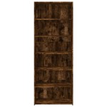 vidaXL Dulap înalt, stejar fumuriu, 70x41x185 cm, lemn prelucrat vidaXL Dulap înalt, stejar fumuriu, 70x41x185 cm, lemn prelucrat