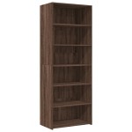 vidaXL Dulap înalt, stejar maro, 70x41x185 cm, lemn prelucrat