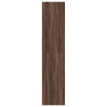 vidaXL Dulap înalt, stejar maro, 70x41x185 cm, lemn prelucrat