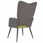 vidaXL Scaun de relaxare, textil, petice vidaXL Scaun de relaxare, textil, petice
