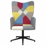 vidaXL Scaun de relaxare, textil, petice