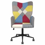 vidaXL Scaun de relaxare, textil, petice