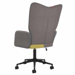 vidaXL Scaun de relaxare, textil, petice