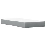 vidaXL Pat cu saltea, maro ceruit, 100x200 cm, lemn masiv pin vidaXL Pat cu saltea, maro ceruit, 100x200 cm, lemn masiv pin