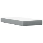 vidaXL Pat cu saltea, maro ceruit, 90x200 cm, lemn masiv pin vidaXL Pat cu saltea, maro ceruit, 90x200 cm, lemn masiv pin
