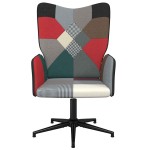 vidaXL Scaun de relaxare, material textil, petice