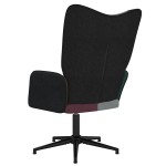 vidaXL Scaun de relaxare, material textil, petice