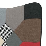 vidaXL Scaun balansoar, material textil, petice vidaXL Scaun balansoar, material textil, petice