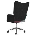 vidaXL Scaun de relaxare, material textil, petice vidaXL Scaun de relaxare, material textil, petice