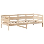 vidaXL Pat de zi cu acoperiș, 80x200 cm, lemn masiv de pin vidaXL Pat de zi cu acoperiș, 80x200 cm, lemn masiv de pin