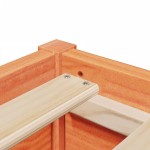 vidaXL Cadru de pat fără saltea, maro ceruit 200x200 cm lemn masiv pin vidaXL Cadru de pat fără saltea, maro ceruit 200x200 cm lemn masiv pin