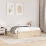 vidaXL Cadru de pat fără saltea, 160x200 cm, lemn masiv pin vidaXL Cadru de pat fără saltea, 160x200 cm, lemn masiv pin
