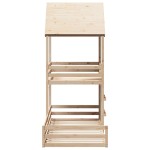 vidaXL Pat supraetajat fără saltea, 90x190 cm, lemn masiv de pin