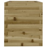 vidaXL Jardinieră de grădină, 40x40x46 cm, lemn de pin impregnat