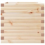 vidaXL Jardinieră de grădină, 50x50x46 cm, lemn masiv de pin vidaXL Jardinieră de grădină, 50x50x46 cm, lemn masiv de pin