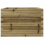 vidaXL Jardinieră de grădină, 70x70x46 cm, lemn de pin impregnat vidaXL Jardinieră de grădină, 70x70x46 cm, lemn de pin impregnat