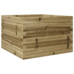 vidaXL Jardinieră de grădină, 70x70x46 cm, lemn de pin impregnat vidaXL Jardinieră de grădină, 70x70x46 cm, lemn de pin impregnat
