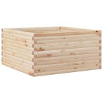 vidaXL Jardinieră de grădină, 90x90x46 cm, lemn masiv de pin vidaXL Jardinieră de grădină, 90x90x46 cm, lemn masiv de pin