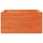 vidaXL Jardinieră de grădină, maro ceruit, 90x90x46 cm, lemn masiv pin vidaXL Jardinieră de grădină, maro ceruit, 90x90x46 cm, lemn masiv pin
