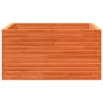 vidaXL Jardinieră de grădină, maro ceruit, 90x90x46 cm, lemn masiv pin vidaXL Jardinieră de grădină, maro ceruit, 90x90x46 cm, lemn masiv pin