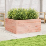 vidaXL Jardinieră de grădină, 100x100x46 cm, lemn masiv Douglas vidaXL Jardinieră de grădină, 100x100x46 cm, lemn masiv Douglas