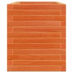 vidaXL Jardinieră grădină, maro ceruit, 70x40x46 cm, lemn masiv pin vidaXL Jardinieră grădină, maro ceruit, 70x40x46 cm, lemn masiv pin