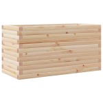 vidaXL Jardinieră de grădină, 90x40x46 cm, lemn masiv de pin vidaXL Jardinieră de grădină, 90x40x46 cm, lemn masiv de pin