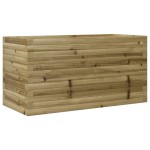 vidaXL Jardinieră de grădină, 90x40x46 cm, lemn de pin impregnat vidaXL Jardinieră de grădină, 90x40x46 cm, lemn de pin impregnat
