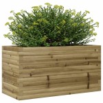 vidaXL Jardinieră de grădină, 90x40x46 cm, lemn de pin impregnat vidaXL Jardinieră de grădină, 90x40x46 cm, lemn de pin impregnat