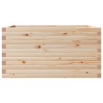 vidaXL Jardinieră de grădină, 90x60x46 cm, lemn masiv de pin vidaXL Jardinieră de grădină, 90x60x46 cm, lemn masiv de pin