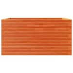 vidaXL Jardinieră de grădină, maro ceruit, 90x60x46 cm, lemn masiv pin vidaXL Jardinieră de grădină, maro ceruit, 90x60x46 cm, lemn masiv pin