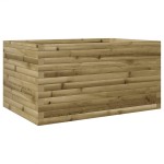 vidaXL Jardinieră de grădină, 90x60x46 cm, lemn de pin impregnat vidaXL Jardinieră de grădină, 90x60x46 cm, lemn de pin impregnat